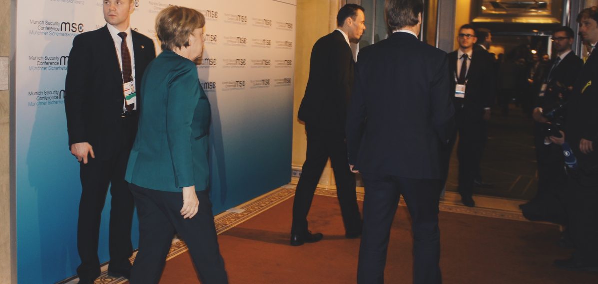 Angela Merkel geht weg