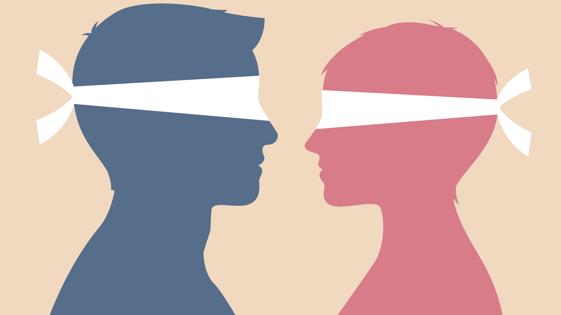 Blinde Menschen in der Isolation M94.5