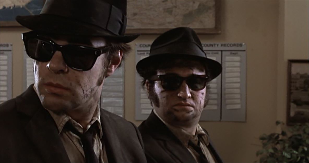 Die Blues Brothers Elwood (Dan Aykroyd) und Jake (John Belushi)