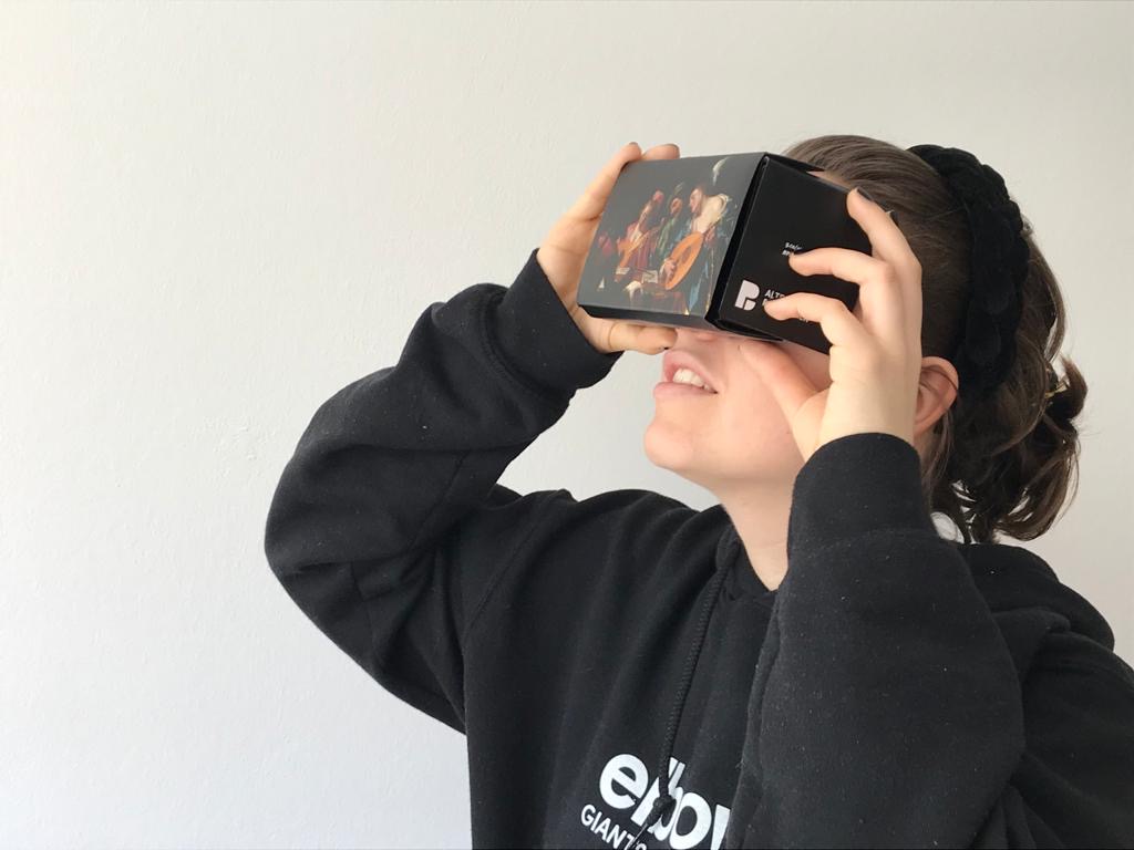 Mit der VR-Brille durchs Museum mit dem Kulturressort