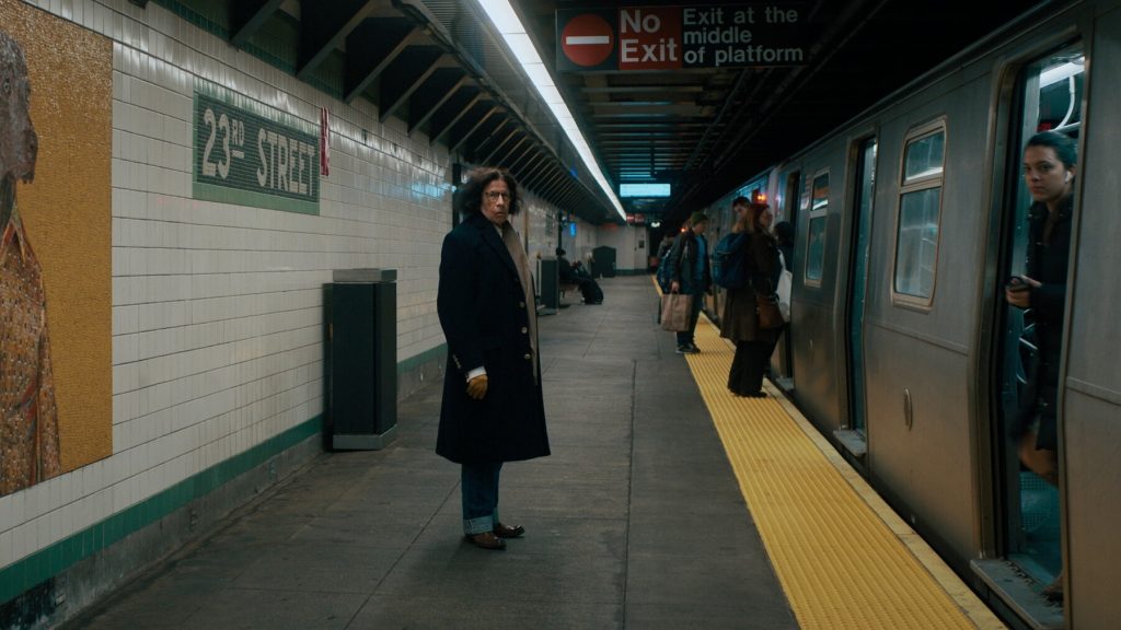 Fran Lebowitz in der New Yorker U-Bahn © Netflix