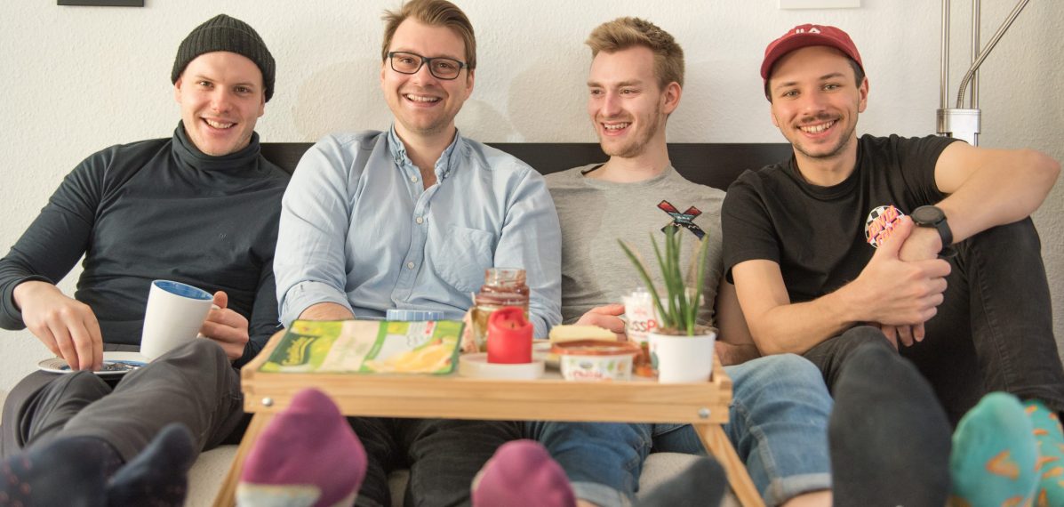 Band Frühstück im Bett mit Frühstück im Bett