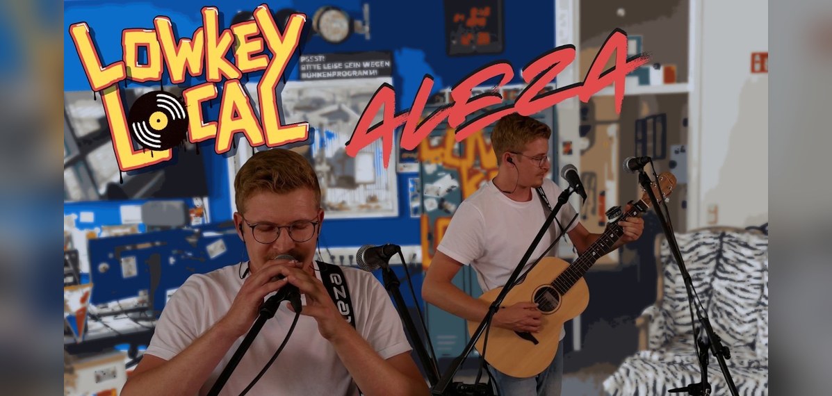 Ein Mann, eine Loopstation! Aleza bei Lowkey Local