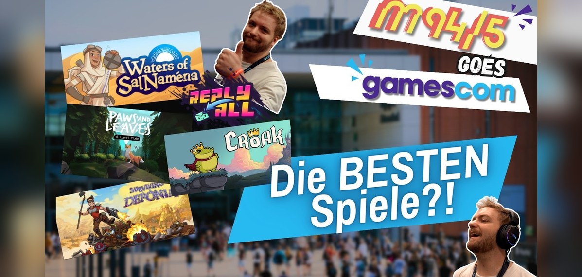 Gibt's HIER die BESTEN Spiele auf der Gamescom 2026?